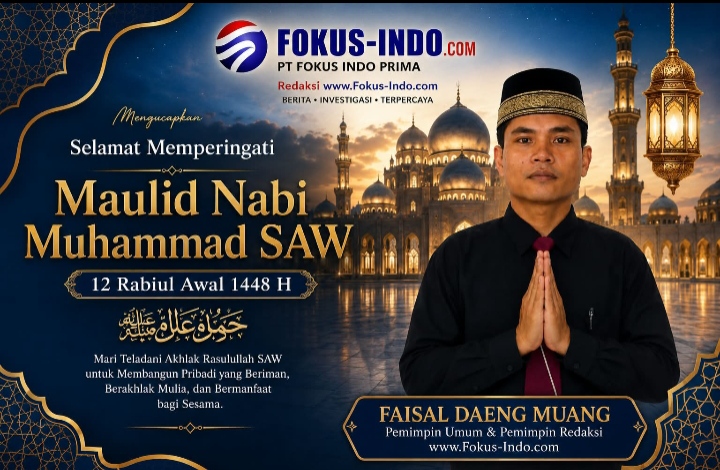 Maulid Nabi 1448 H: Meneladani Akhlak Rasulullah, Menebar Kebaikan untuk Sesama