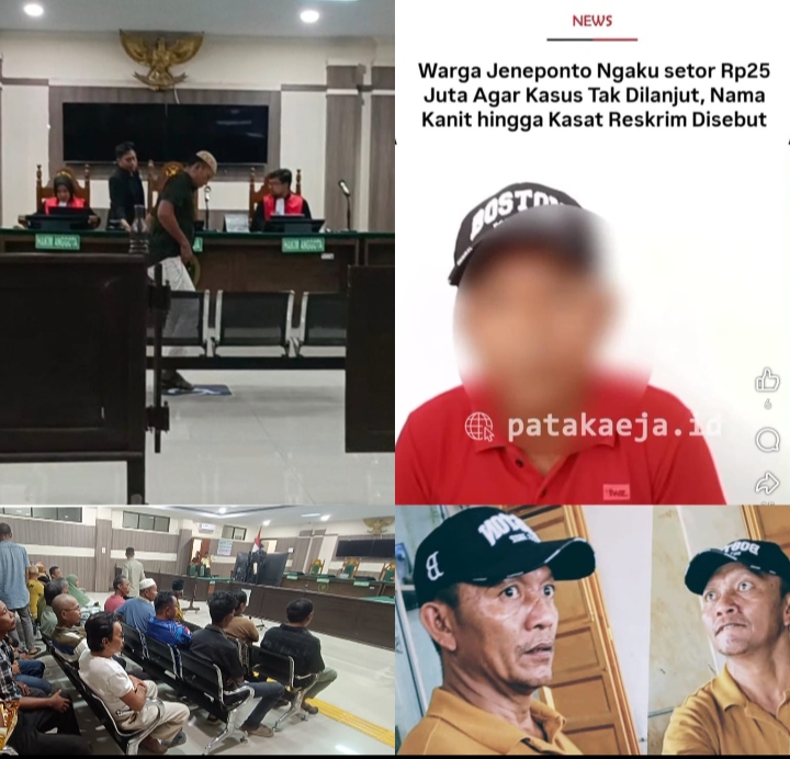 MKR Dan Pengakuan Bersalah Terdakwa H.Sapri Bin Liong Tidak Dapat Diterapkan Dalam Persidangan di PN Jeneponto