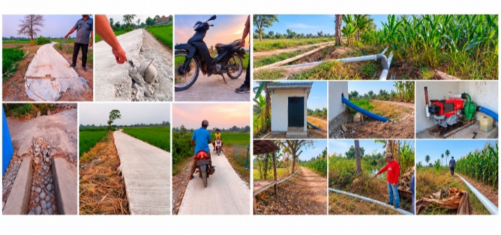 Jalan Usaha Tani Rusak, Papan Informasi Tak Terlihat! Rp263 Juta Kegiatan Pertanian Kalukuang Menanti Pemeriksaan